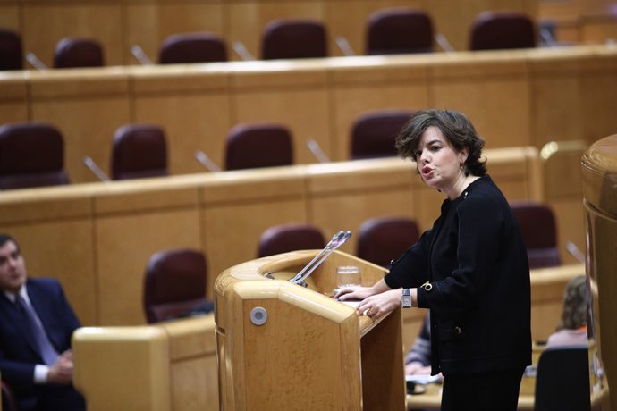 Santamaría compareix en la Comissió de l'article 155 en el Senat