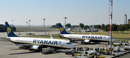 Avión de Ryanair