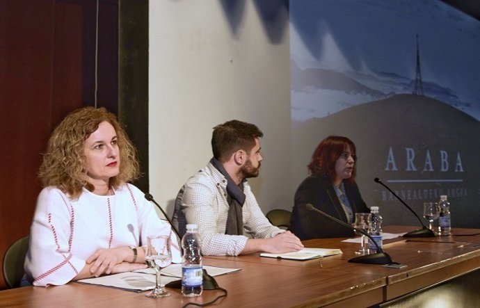 Presentación de un documental sobre Álava