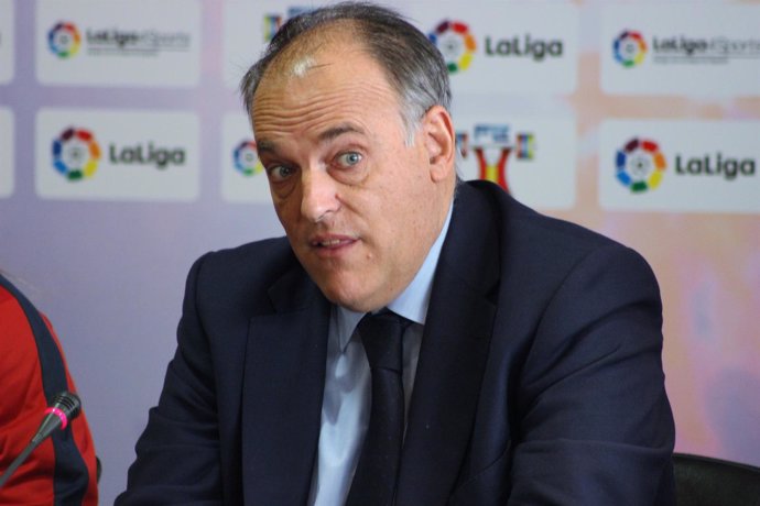 Javier Tebas, presidente de LaLiga