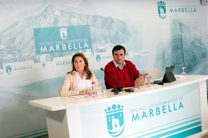Cintado con Felix Romero marbella concejales ediles ayuntamiento PP