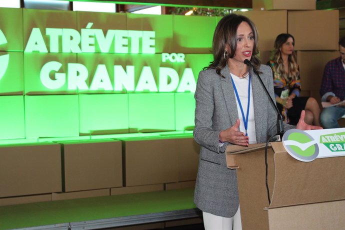 La portavoz del PP en el Ayuntamiento de Granada, Rocío Díaz.