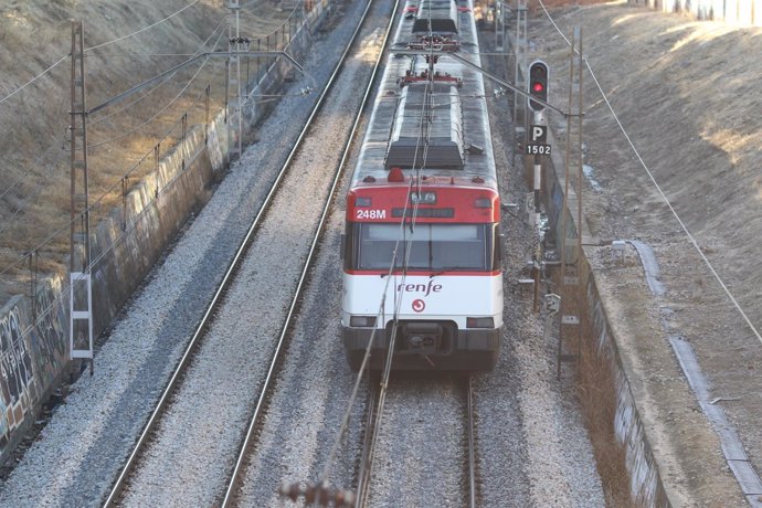 Tren, trenes de Cercanías de Renfe en Madrid