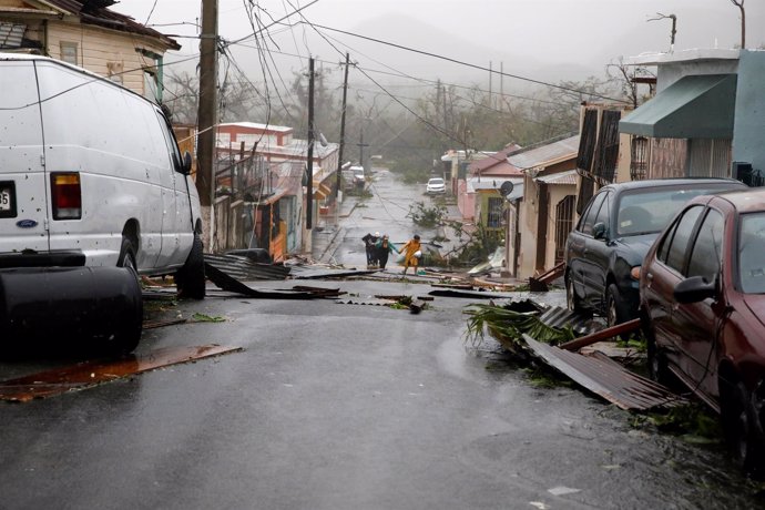 Efectos del huracán 'María' a su paso por Puerto Rico