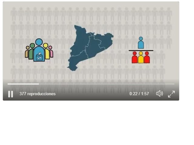 Exteriores difunde un vídeo en inglés sobre el 21D en el