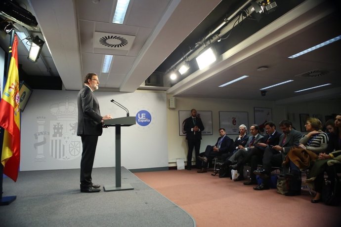 Rueda de prensa de Rajoy tras la Cumbre del Euro en Bruselas