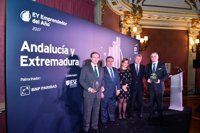 El presidente y vicepresidente de Bidafarma, finalistas por Andalucía y Extremadura a Emprendedor del Año de EY