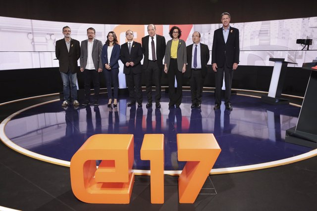 Debate de candidatos de las elecciones catalanas 2017