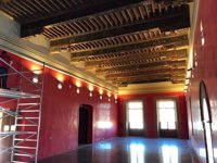 Una exposición muestra por primera vez los cantorales en el recién restaurado salón Tanto Monta de la catedral de Huesca