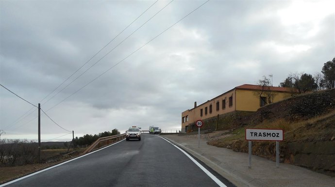 La DPZ ha finalizado las obras en la carretera de acceso a Trasmoz