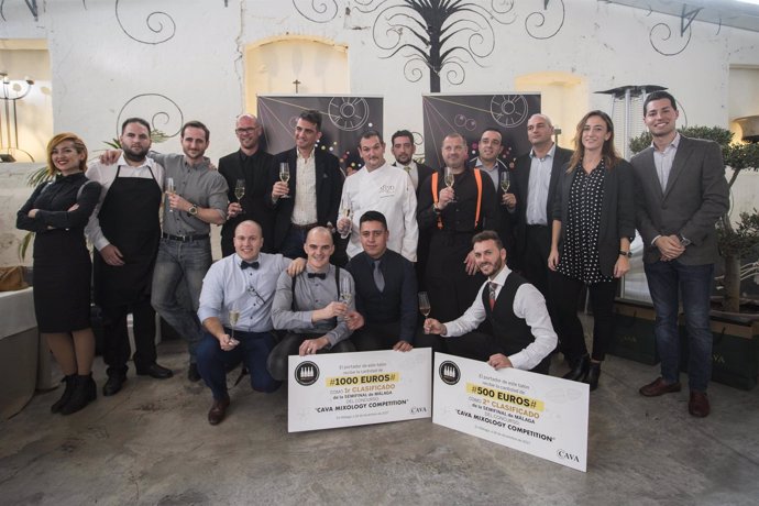 Los finalistas que representarán a Andalucía en el 'Cava Mixology Competition'