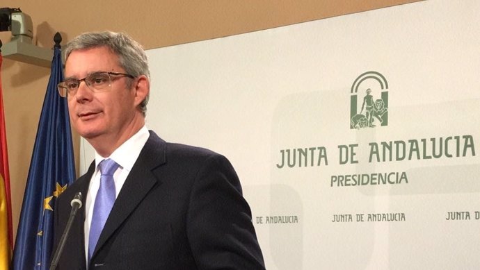 Juan Carlos Blanco, portavoz del Gobierno andaluz.