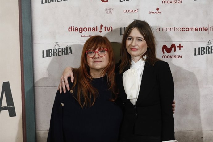 Photocall Isabel Coixet i Emily Mortimer per 'La librería'