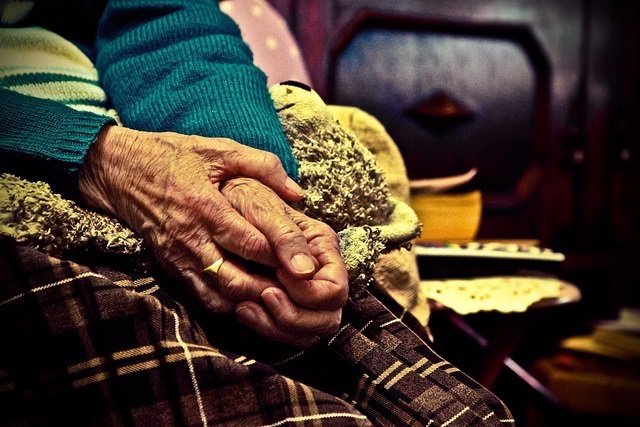 Anciana, señora mayor, 