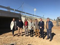 Nuevo paso de fauna en Almonte para reducir el riesgo de atropellos en el entorno de Doñana