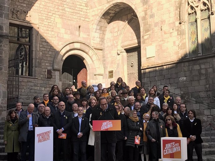 Candidatura de JuntsxCat a las elecciones catalanas 2017