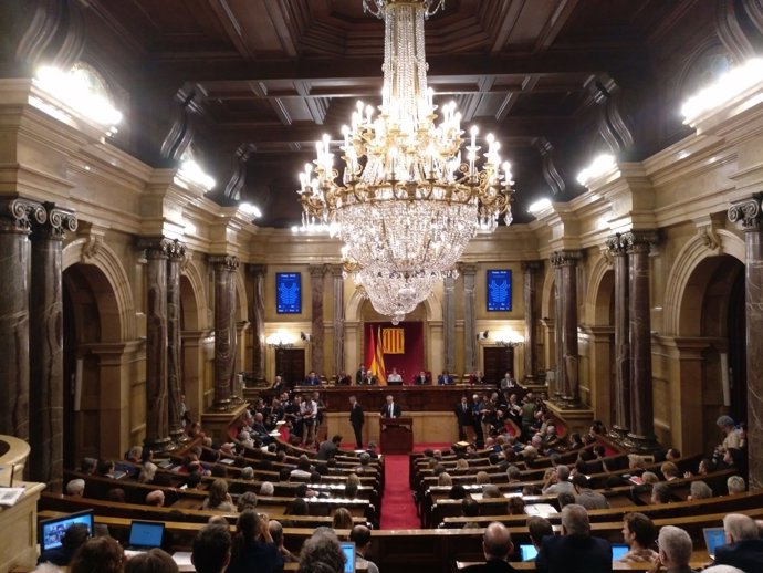 Pleno del Parlament del 27 de octubre