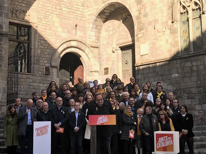 Candidatura de JuntsxCat a les eleccions catalanes 2017