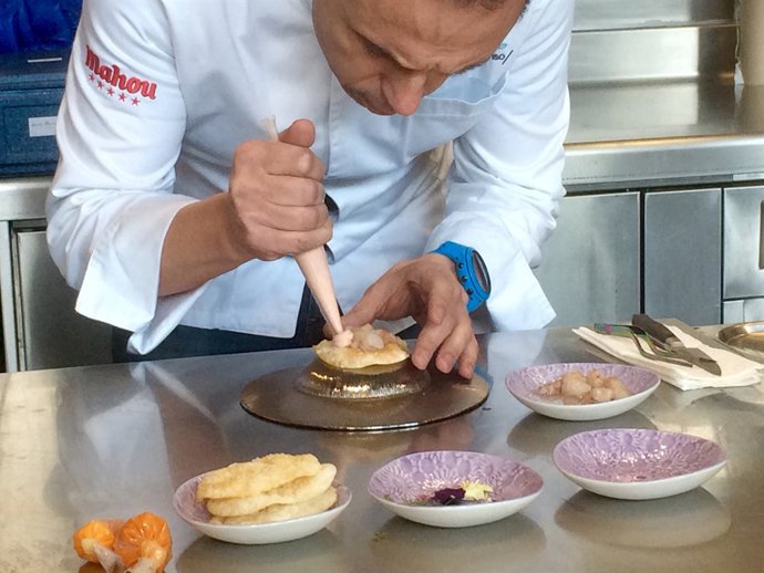 El chef Manuel Alonso