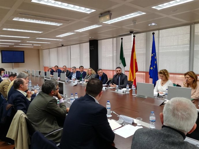 Reunión del Consejo Andaluz de Turismo.
