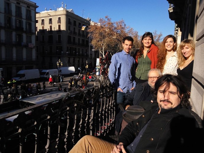 Presentació del muntatge 'Cobi Curro Naranjito' de la Sala Muntaner