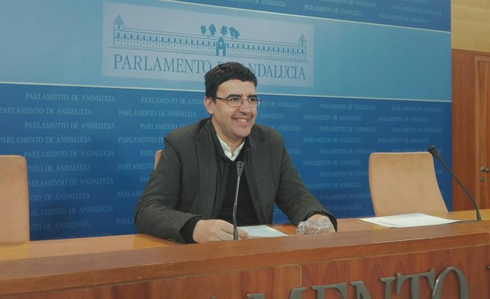 El portaveu parlamentari del PSOE-A, Mario Jiménez