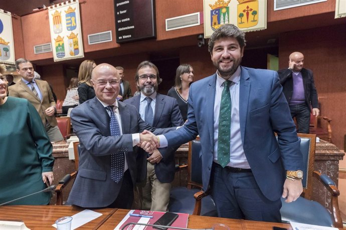 López Miras, en la Asamblea Regional