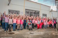 El centro de salud de Santa Olalla del Cala (Huelva) acoge la 'I Semana solidaria contra el cáncer de mama'