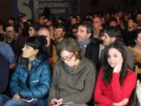 Anna Gabriel (CUP) a Zapatero: "Las leyes deben obedecer los mandatos de la dignidad humana"