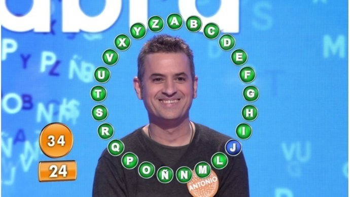 El murciano Antonio Ruiz gana el bote de 'Pasapalabra'