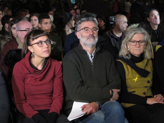 Maria Rovira, Carles Riera, Maria José Lecha, CUP