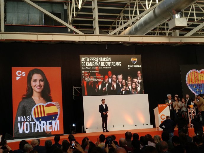 Cartell electoral d'Cs per a les eleccions catalanes del 21-D