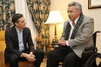 Pedro Sánchez traslada a Lenín Moreno su apoyo para exigir que la UE exima de visado a los ecuatorianos
