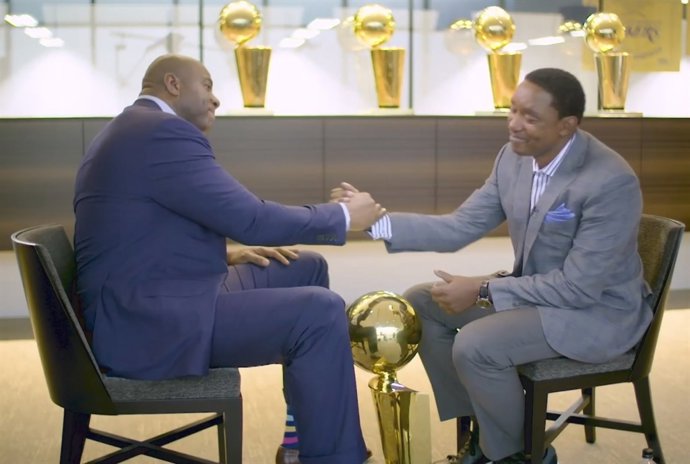 Magic Johnson e Isiah Thomas