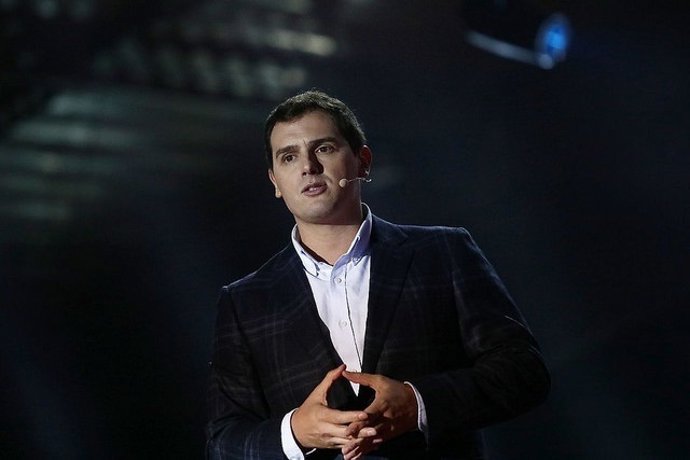El president de Cs, Albert Rivera