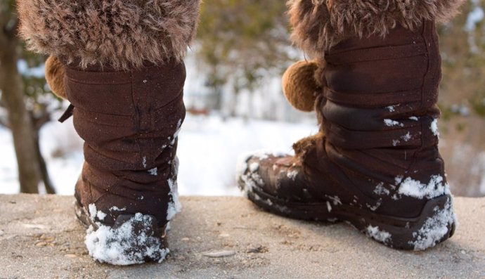 Pies, invierno 