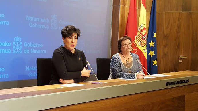 María Solana y María José Beaumont.