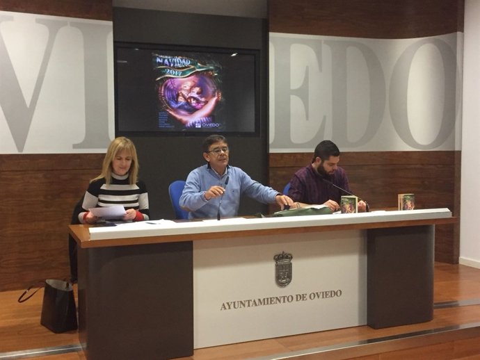 Marisa Ponga, Roberto Sánchez Ramos y Rubén Rosón