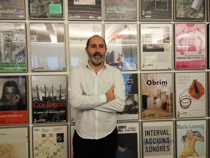 El director de la fundació, Carles Guerra, durant la presentació