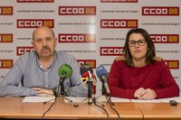 Uno de cada seis trabajadores aragoneses cobra menos de 735 euros brutos al mes, según un informe de CCOO