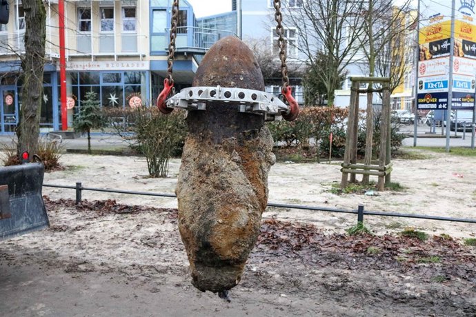 Bomba de la Segunda Guerra Mundial hallada en Oranienburg