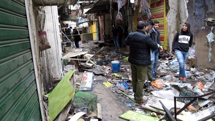 Atentado en un mercado del centro de Bagdad