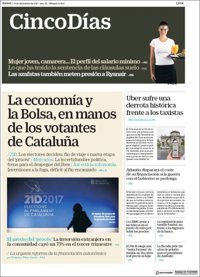 Las portadas de los periódicos económicos de hoy, jueves 21 de diciembre