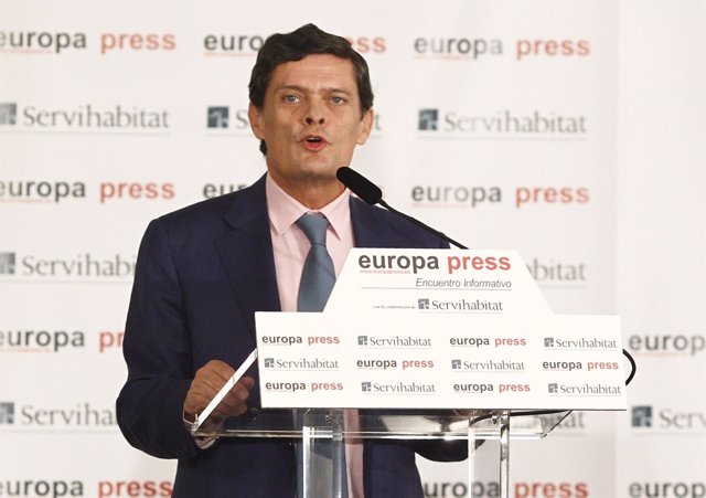 El presidente de la Sareb, Jaime Echegoyen, en los Desayunos de Europa Press