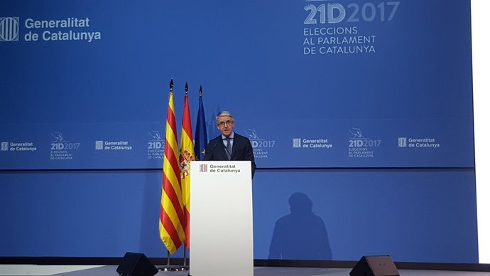 Juan Antonio Puigserver facilita dades sobre les eleccions del 21-D