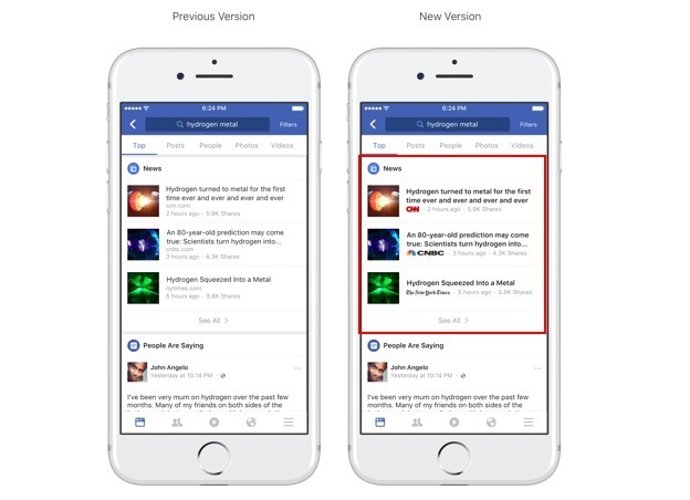 Facebook logos mitjans de comunicació periodisme fake news xarxes socials
