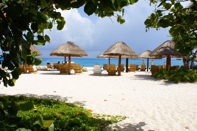 Playa de Cozumel en México