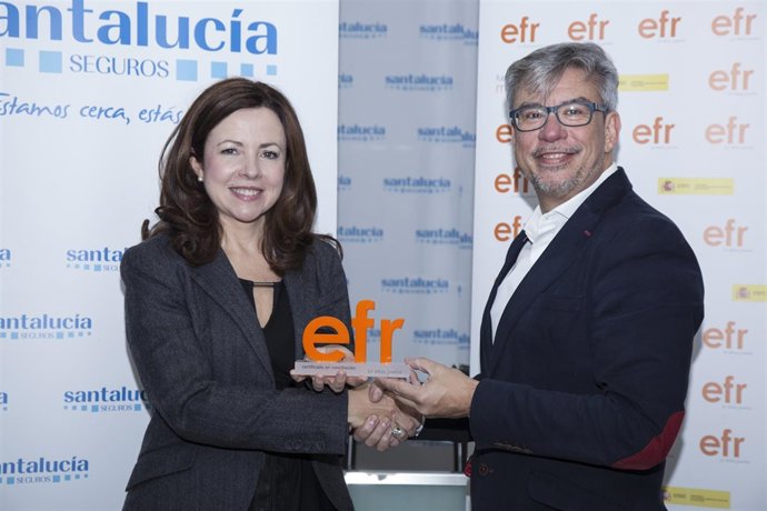 Santalucía recibe el sello EfR de Fundación Másfamilia