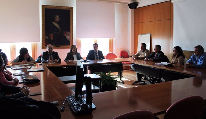 Reunión en Madrid entre el Ministerio y la Plataforma de Regantes del Condado. 