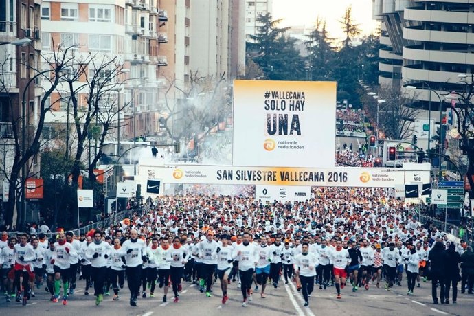 Salida de la San Silvestre Vallecana Popular 2016